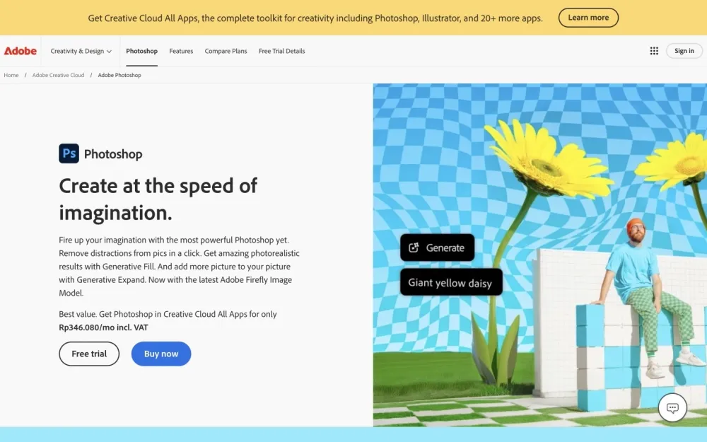Adobe Photoshop - A powerful tool for unleashing creativity and transforming images